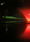 New Lake Fountain Gets Final Adjustment